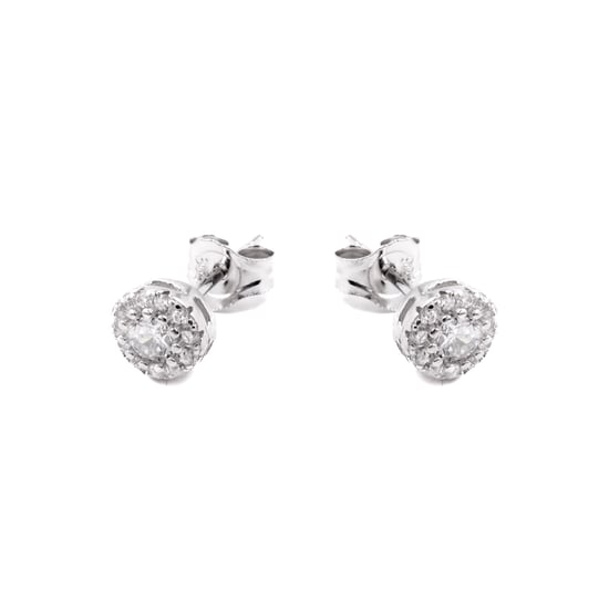 Pendientes de Plata Esterlina 925 Luxenter con Zirconia Brillante Baños de Rodio - Thib - Image 3