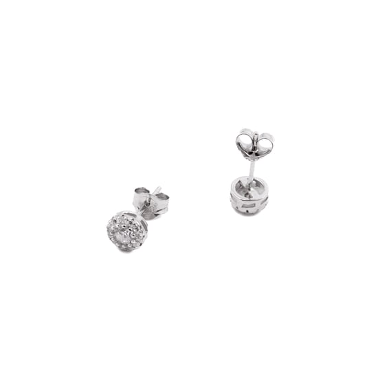 Pendientes de Plata Esterlina 925 Luxenter con Zirconia Brillante Baños de Rodio - Thib - Image 4