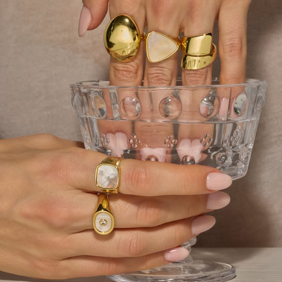 Anillo Luxenter con madreperla blanca y acabado en oro de 18k - Staxo - Image 2