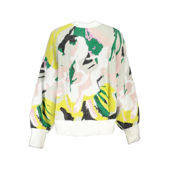 Suéter de Mujer Desigual Elegante de Cuello Alto con Contraste - Image 2