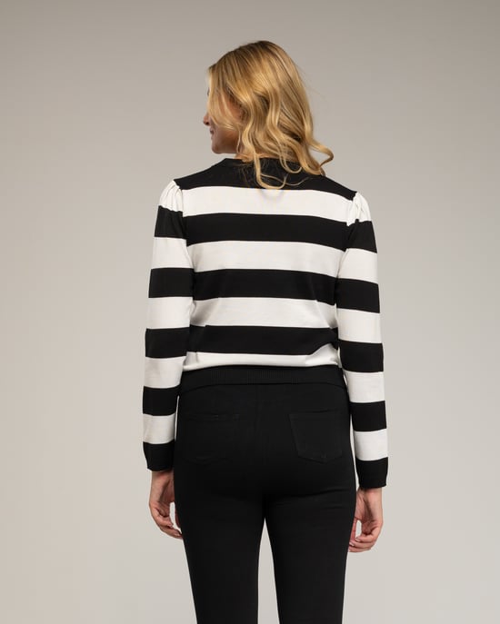 Jersey de punto y cuello redondo - Image 2