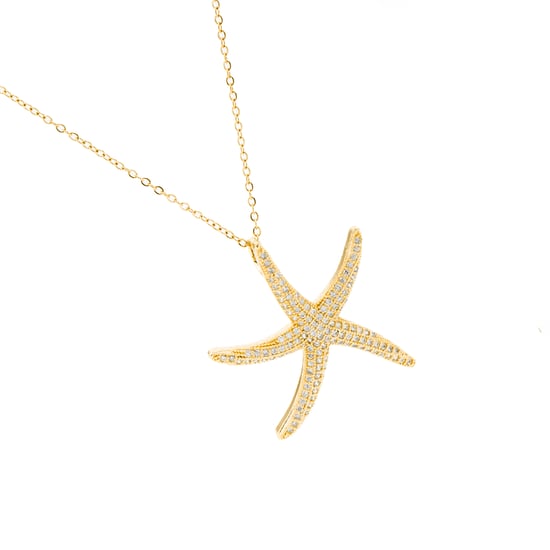 Collar Luxenter con Zirconia Brillante en acabado de oro de 18K - Sirif - Image 2