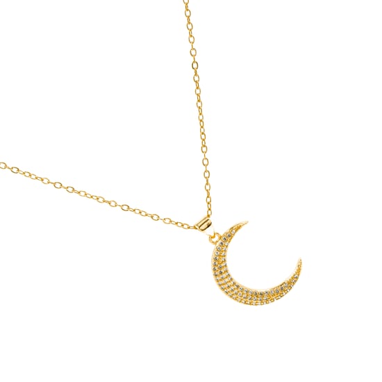 Collar Luxenter con zirconia brillante acabado en oro de 18K - Deoko - Image 3