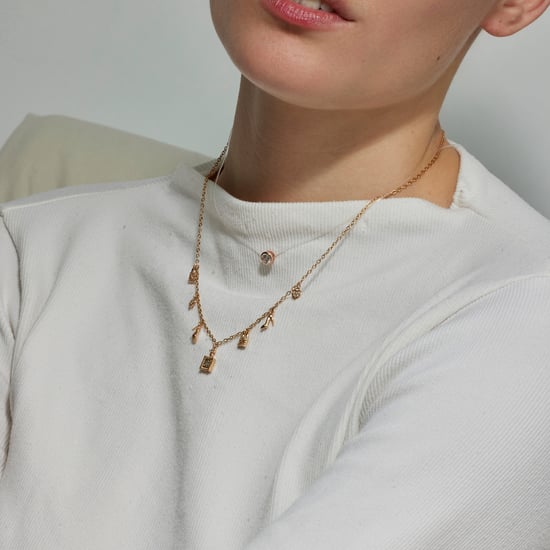 Collar Luxenter con zirconia brillante acabado en oro de 18k - Hifast - Image 2