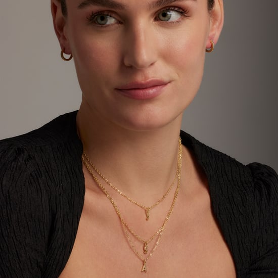 Collar Luxenter con Zirconia Brillante y Acabado en Oro de 18k - Alfabeto - Image 2