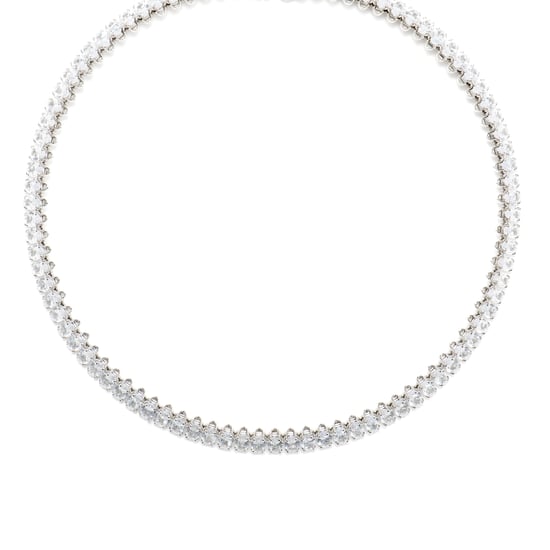 Collar Luxenter con acabado en plata y zirconia brillante - Comega - Image 1