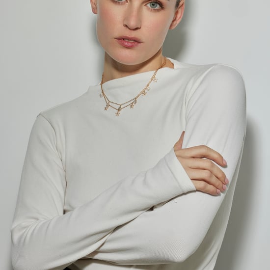 Collar Luxenter con acabado brillante de zirconia en oro de 18k - Tingi - Image 2