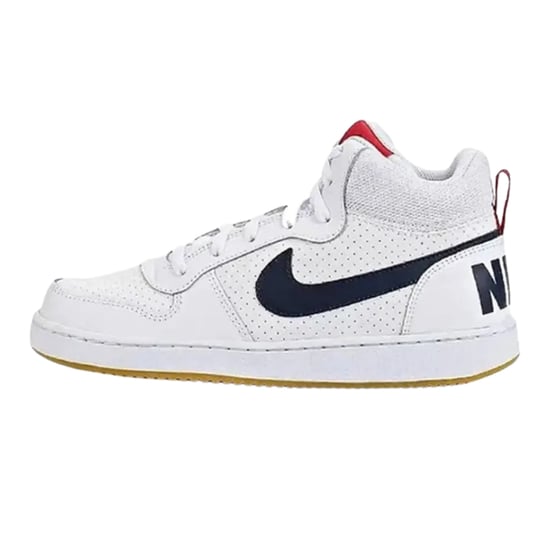 Zapatillas Nike Court Borough Mid (gs) Blancas - Image 2