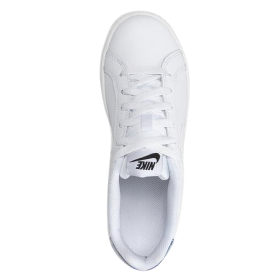 Zapatillas Nike Court Royale Con Tacón Plateado Y Blancas - Image 5