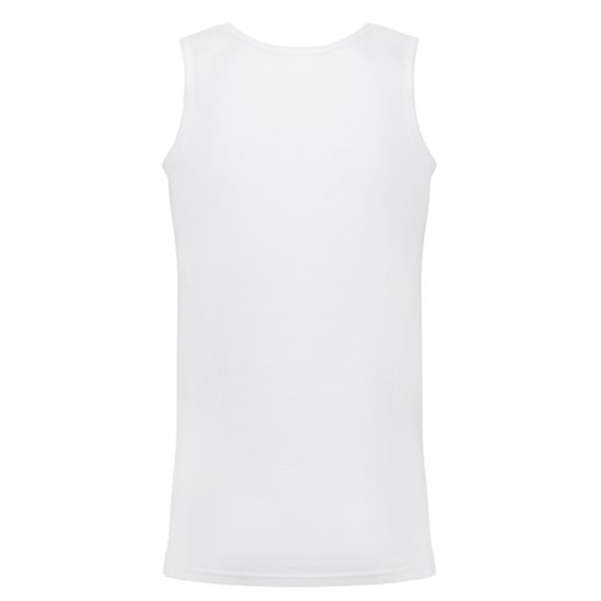 Fruit of the Loom Unisex Adult Valueweight Athletic Tank Top (White) - Image 2