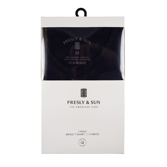 Presly & Sun Steve V-Neck Negro - Image 4
