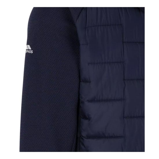 Trespass Mens Heber Hybrid Hoodie (Navy) - Image 3