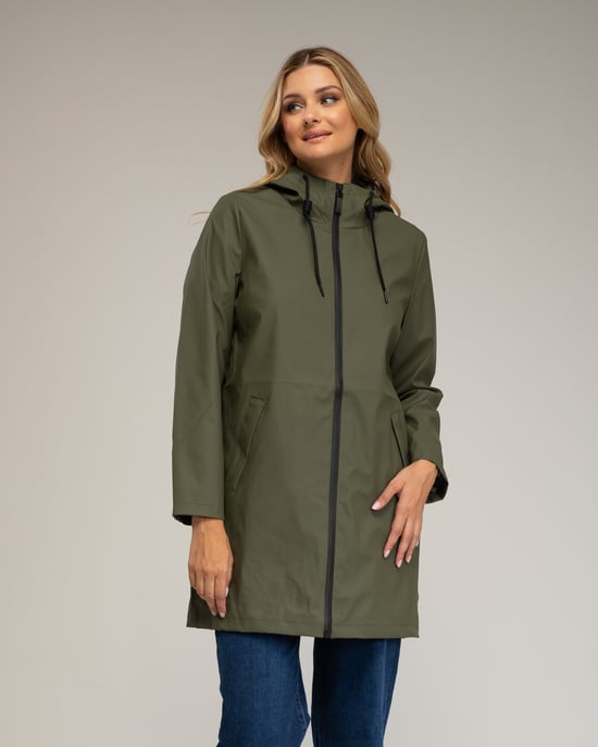 Chubasquero impermeable con capucha - Image 2