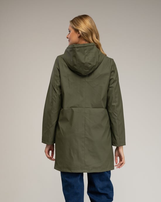 Chubasquero impermeable con capucha - Image 3