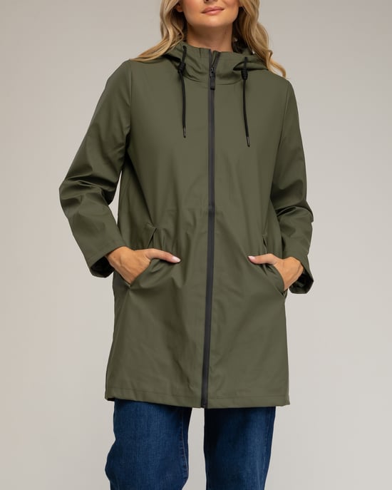Chubasquero impermeable con capucha - Image 4
