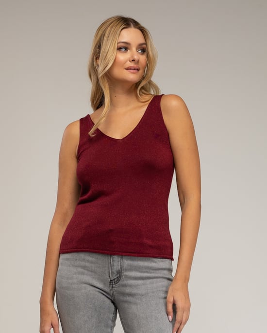 Top de punto con Lurex - Image 3