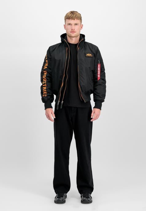 Chaqueta Bomber MA-1 D-Tec con Bordado en la Manga - Image 2