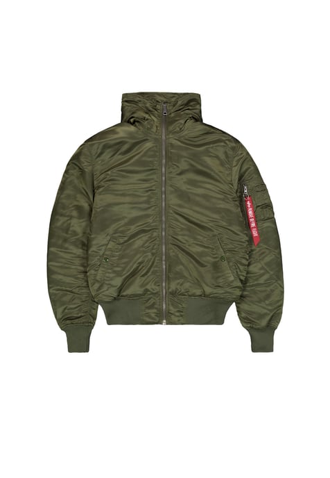 MA-1 Hooded Bomber Jacket - Image 1