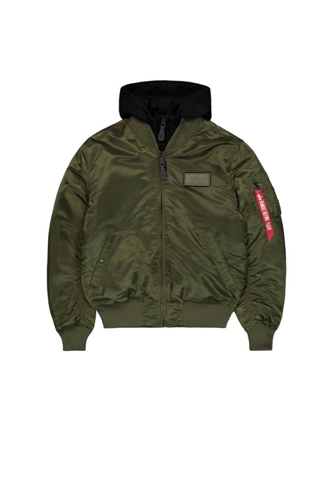 Chaqueta Bomber con Capucha MA-1 D-Tec - Image 1
