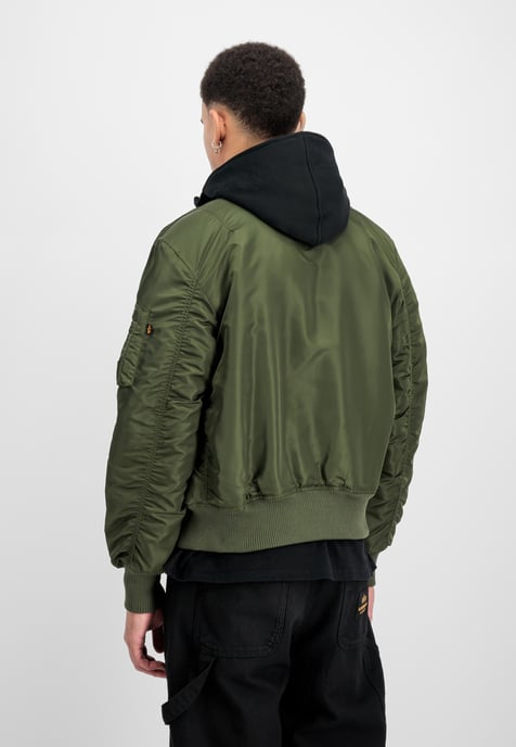 Chaqueta Bomber con Capucha MA-1 D-Tec - Image 3