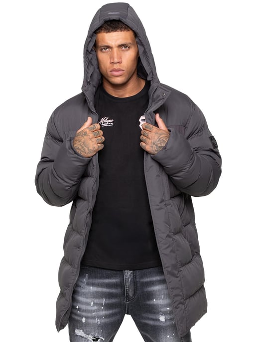Enzo Milano | Chaqueta de plumas larga para hombres - Image 2