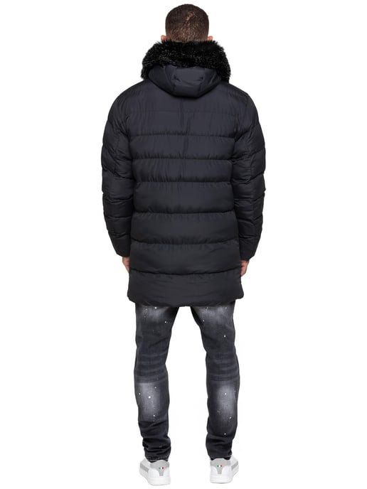 Enzo Milano | Chaqueta de Puffer Larga para Hombre - Image 4