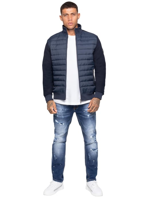 Enzo Milano | Chaqueta Híbrida Acolchada para Hombre - Image 4
