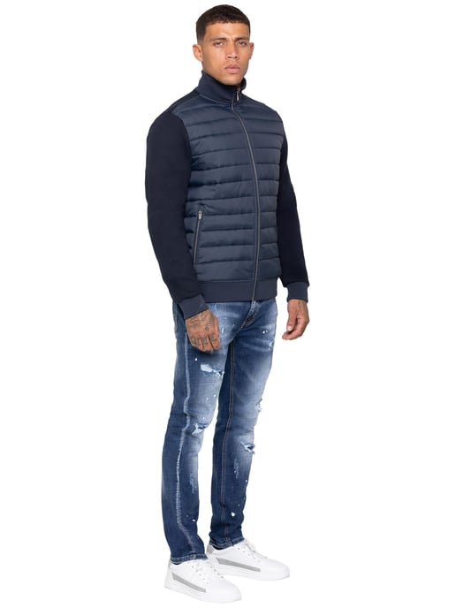 Enzo Milano | Chaqueta Híbrida Acolchada para Hombre - Image 5