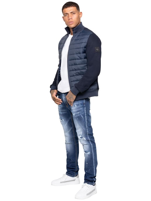 Enzo Milano | Chaqueta Híbrida Acolchada para Hombre - Image 6