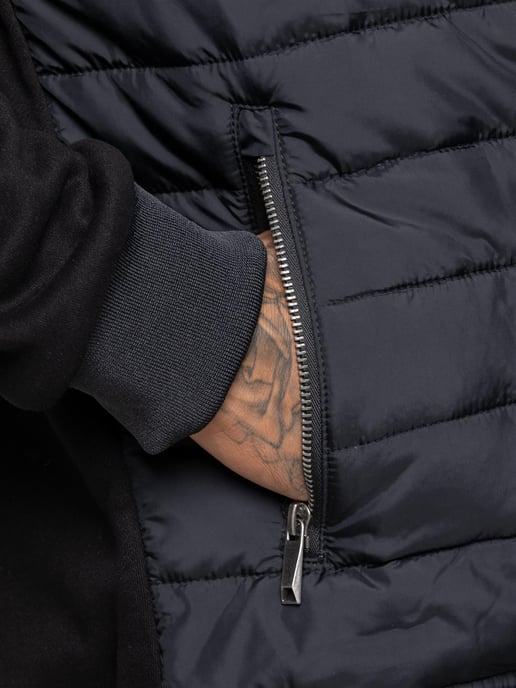 Enzo Milano | Chaqueta Híbrida Acolchada para Hombre - Image 4