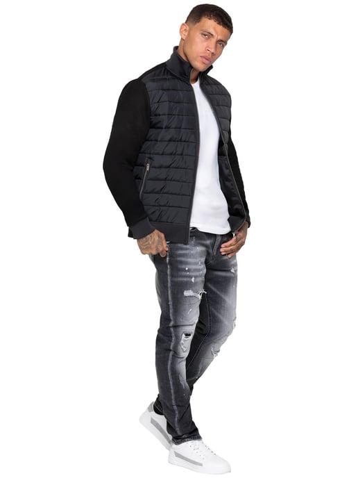 Enzo Milano | Chaqueta Híbrida Acolchada para Hombre - Image 5