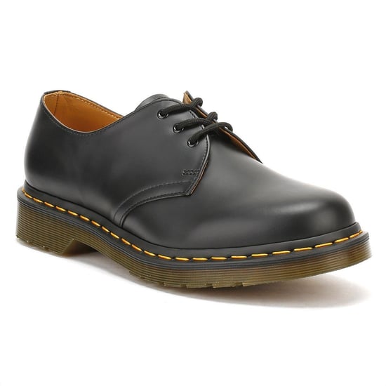 Zapatos de Cuero Liso Dr. Martens para Mujer 1461 - (Negro) - Image 3