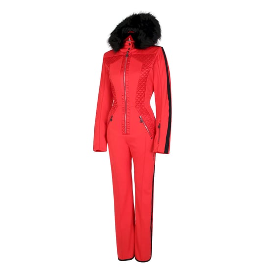 Dare 2B Womens/Ladies Julien Macdonald Supermacy Snowsuit (Volcanic Red) - Image 3