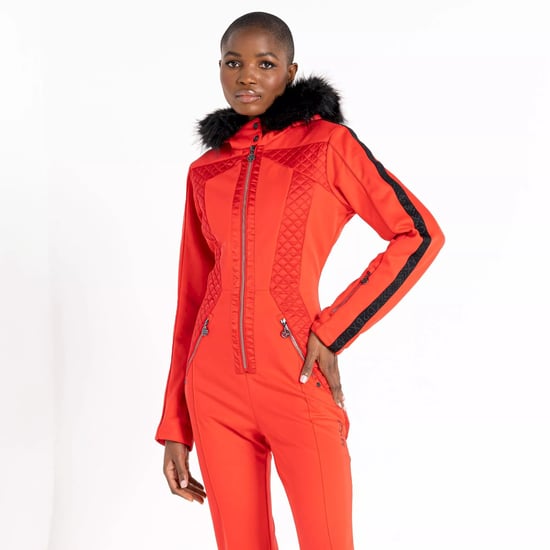 Dare 2B Womens/Ladies Julien Macdonald Supermacy Snowsuit (Volcanic Red) - Image 4