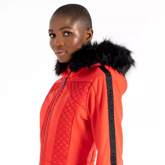 Dare 2B Womens/Ladies Julien Macdonald Supermacy Snowsuit (Volcanic Red) - Image 5