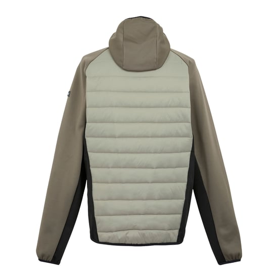 Regatta Mens Andreson VIII Hybrid Jacket (Golden Sand/Treetop/Black) - Image 2