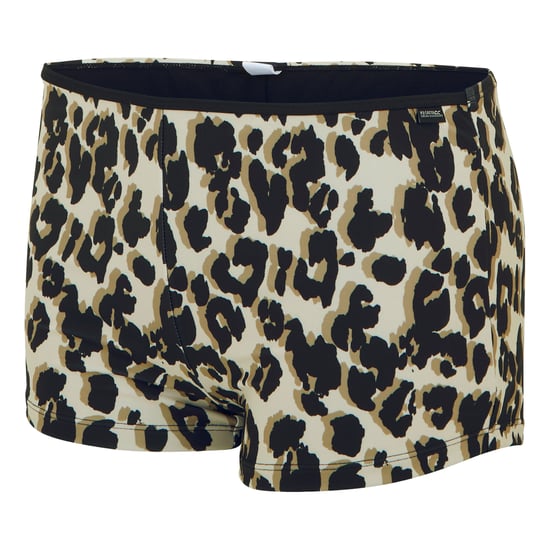 Regatta Womens/Ladies Aceana Leopard Print Bikini Bottoms (Natural/Black) - Image 3