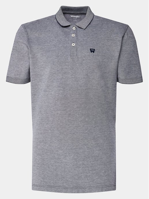 GB - Wrangler - REFINED POLO SHIRT NAVY - Image 2