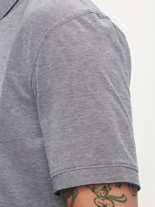 GB - Wrangler - REFINED POLO SHIRT NAVY - Image 3