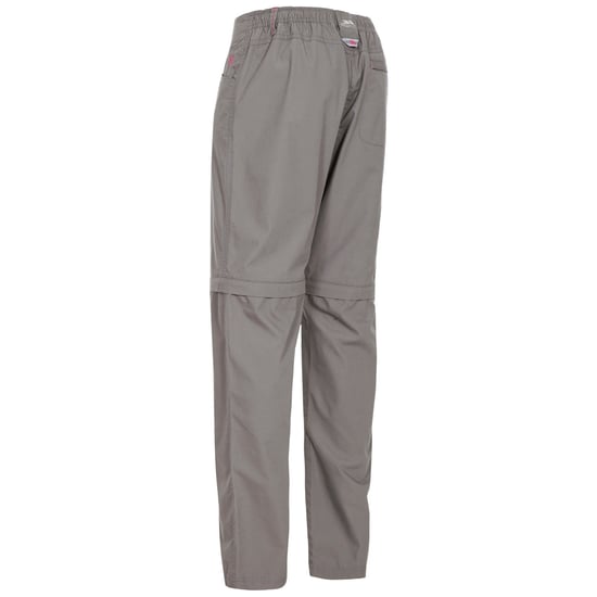 Trespass Womens/Ladies Rambler Convertible Hiking Trousers (Storm Grey) - Image 2