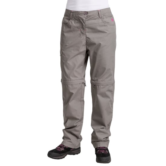 Trespass Womens/Ladies Rambler Convertible Hiking Trousers (Storm Grey) - Image 3