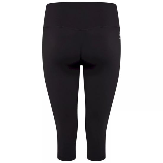 Dare 2B Womens/Ladies The Laura Whitmore Edit - Influential Camo Recycled 3/4 Leggings (Black) - Image 2