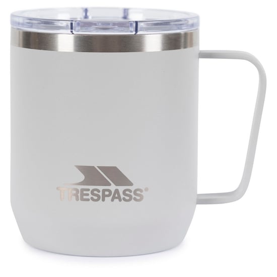Trespass Nooper Stainless Steel Travel Mug (Platinum) - Image 1