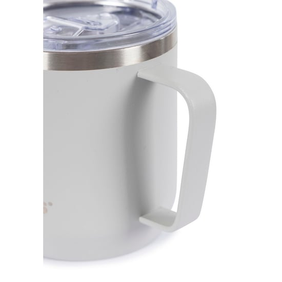 Trespass Nooper Stainless Steel Travel Mug (Platinum) - Image 3