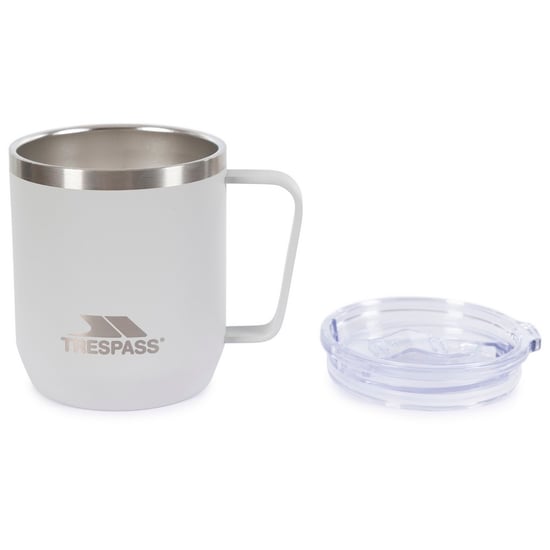 Trespass Nooper Stainless Steel Travel Mug (Platinum) - Image 4
