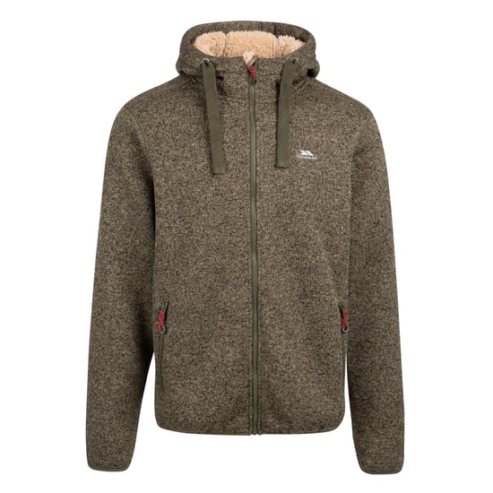 Trespass Mens Tableypipe Fleece Jacket (Ivy Marl) - Image 1