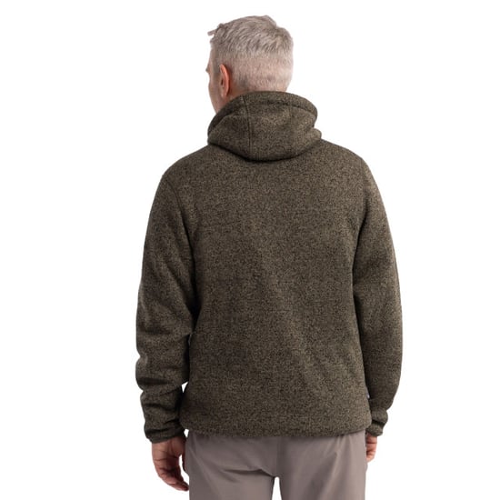 Trespass Mens Tableypipe Fleece Jacket (Ivy Marl) - Image 3