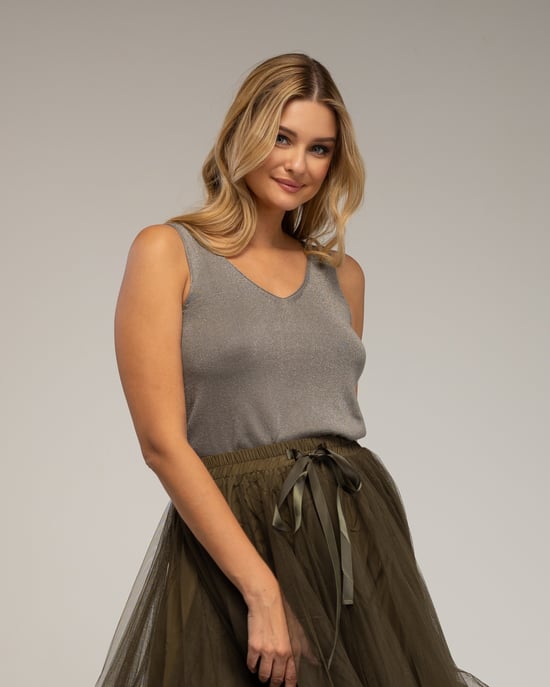 Top de punto con Lurex - Image 3