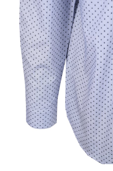 Armani Exchange Shirt Blue Patterned - Image 3