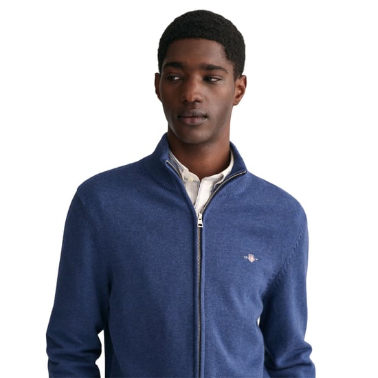 GANT Mens Casual Cotton Zip Cardigan - Image 5
